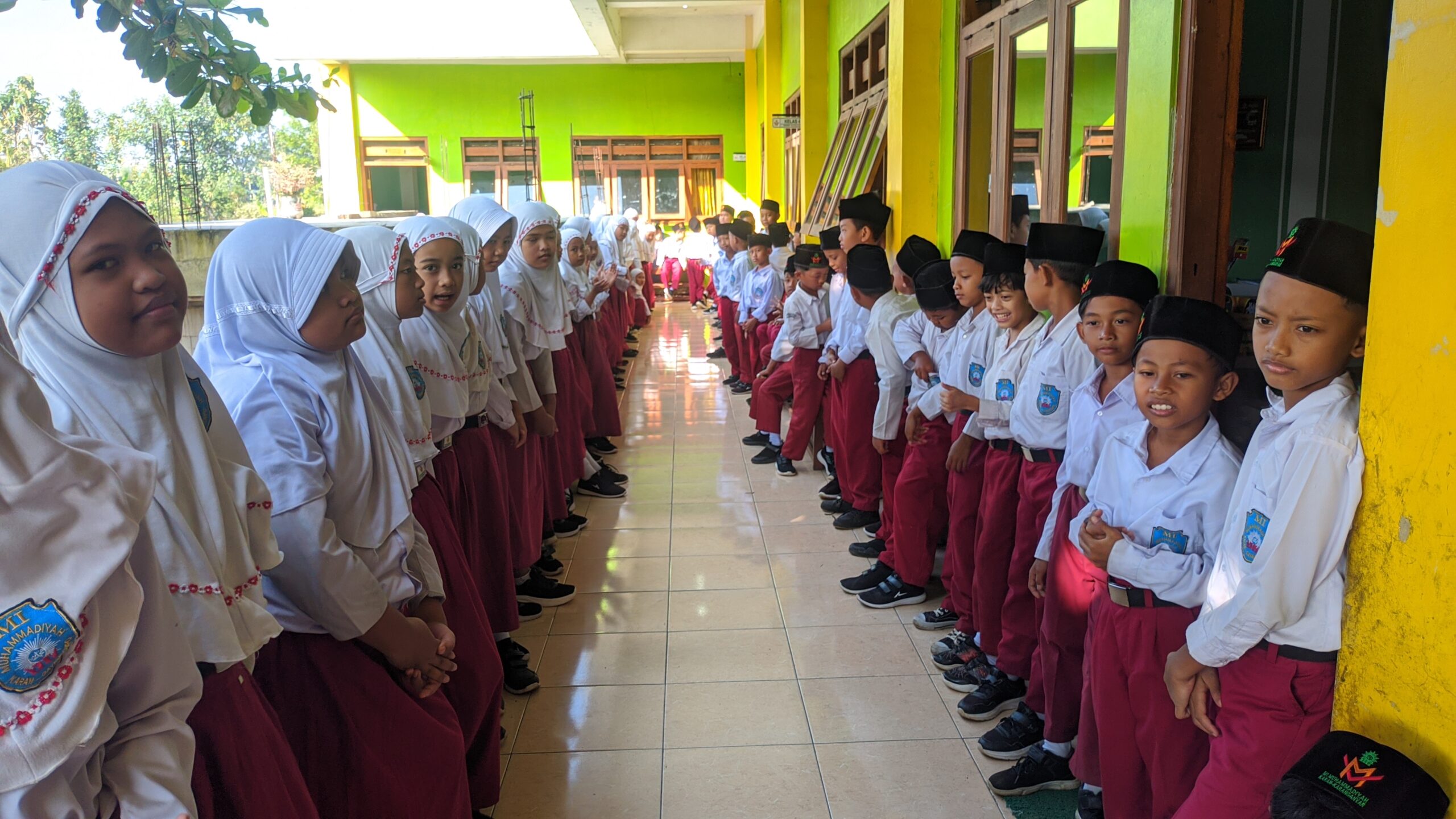 Penyambutan murid baru kelas 1